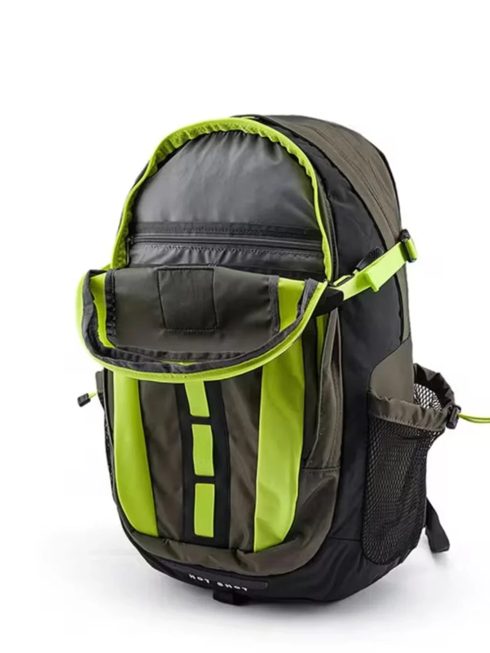 The North Face Hot Shot Unisex Travel Backpack Taupe Green 30L Special Edition